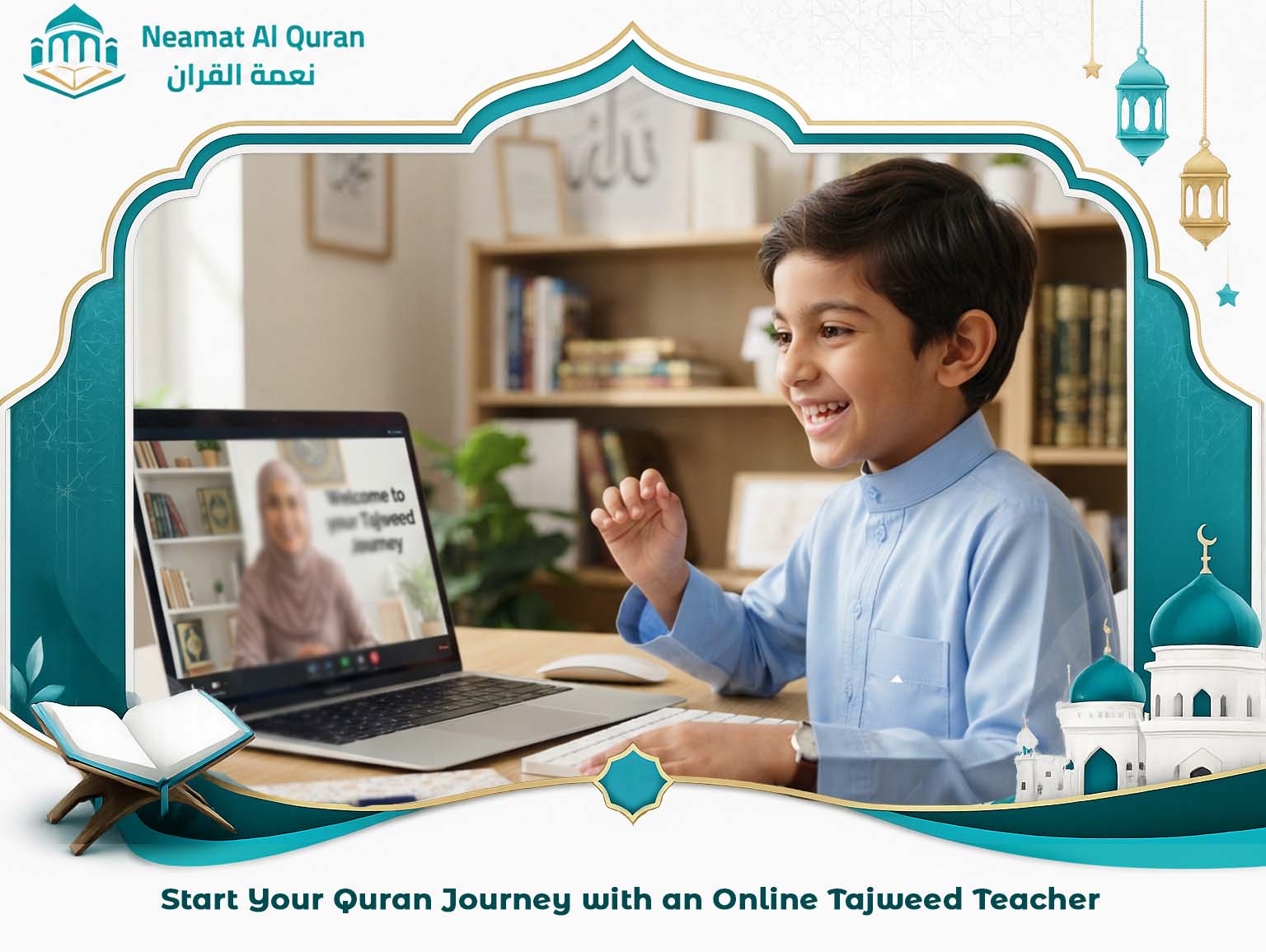 Start Your Quran Journey with an Online Tajweed Teacher