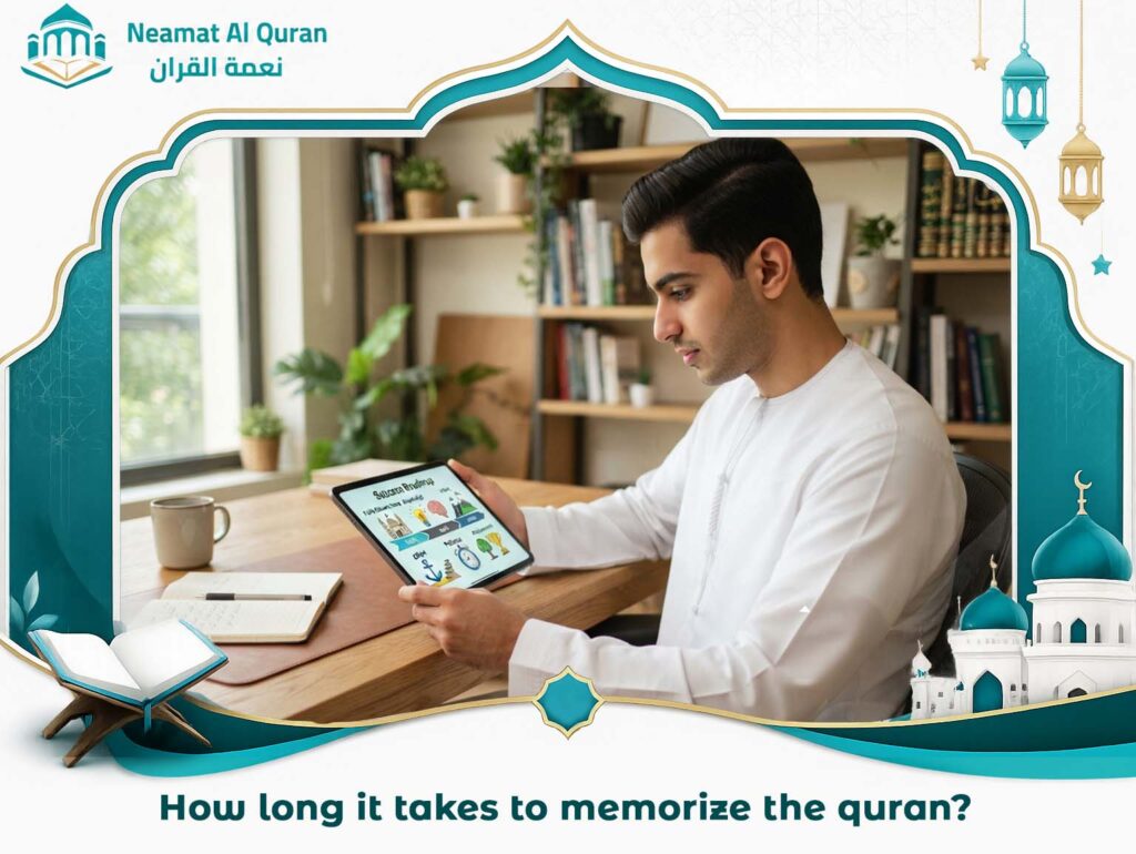How long it takes to memorize the quran?