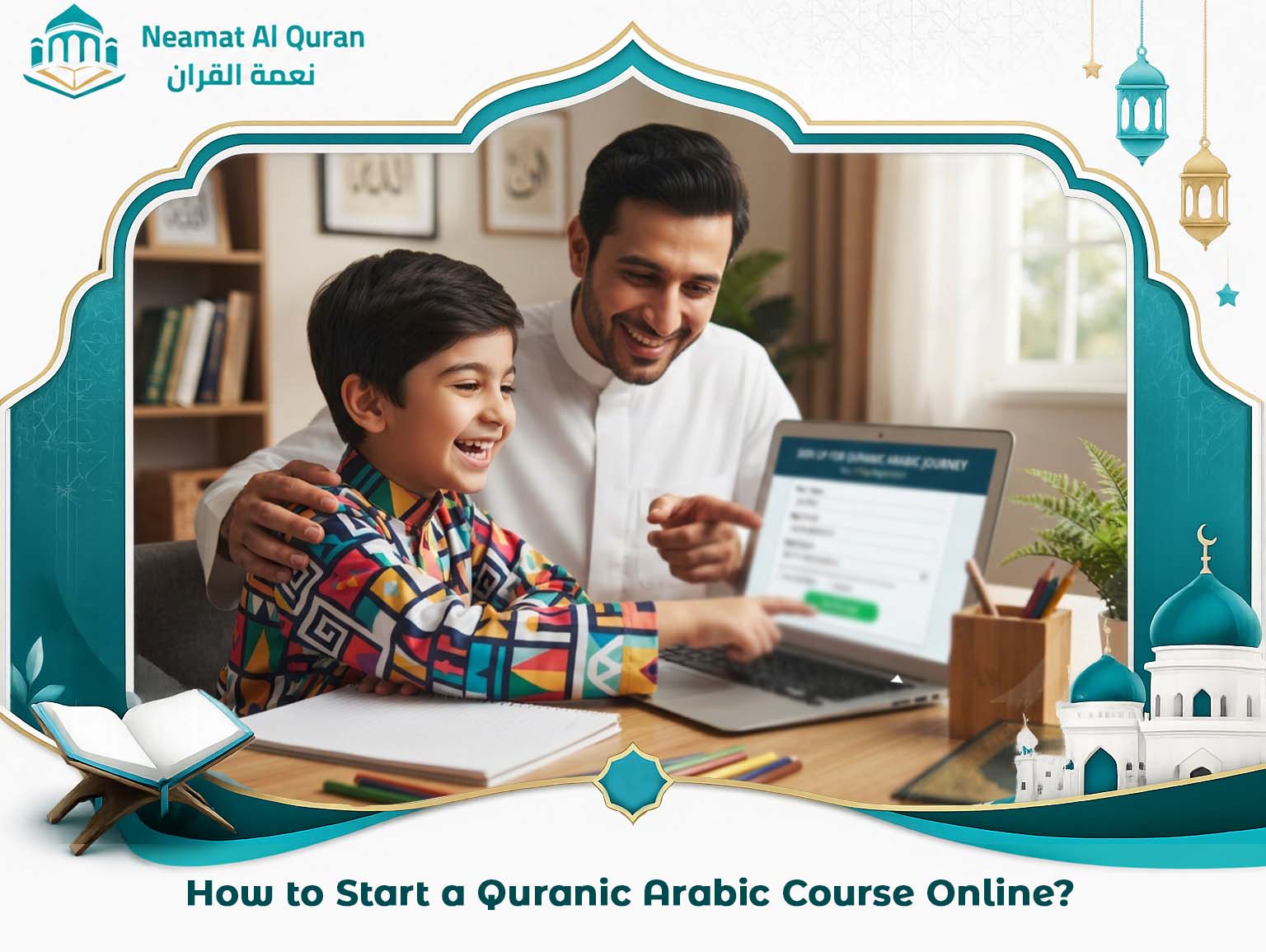 How to Start a Quranic Arabic Course Online?