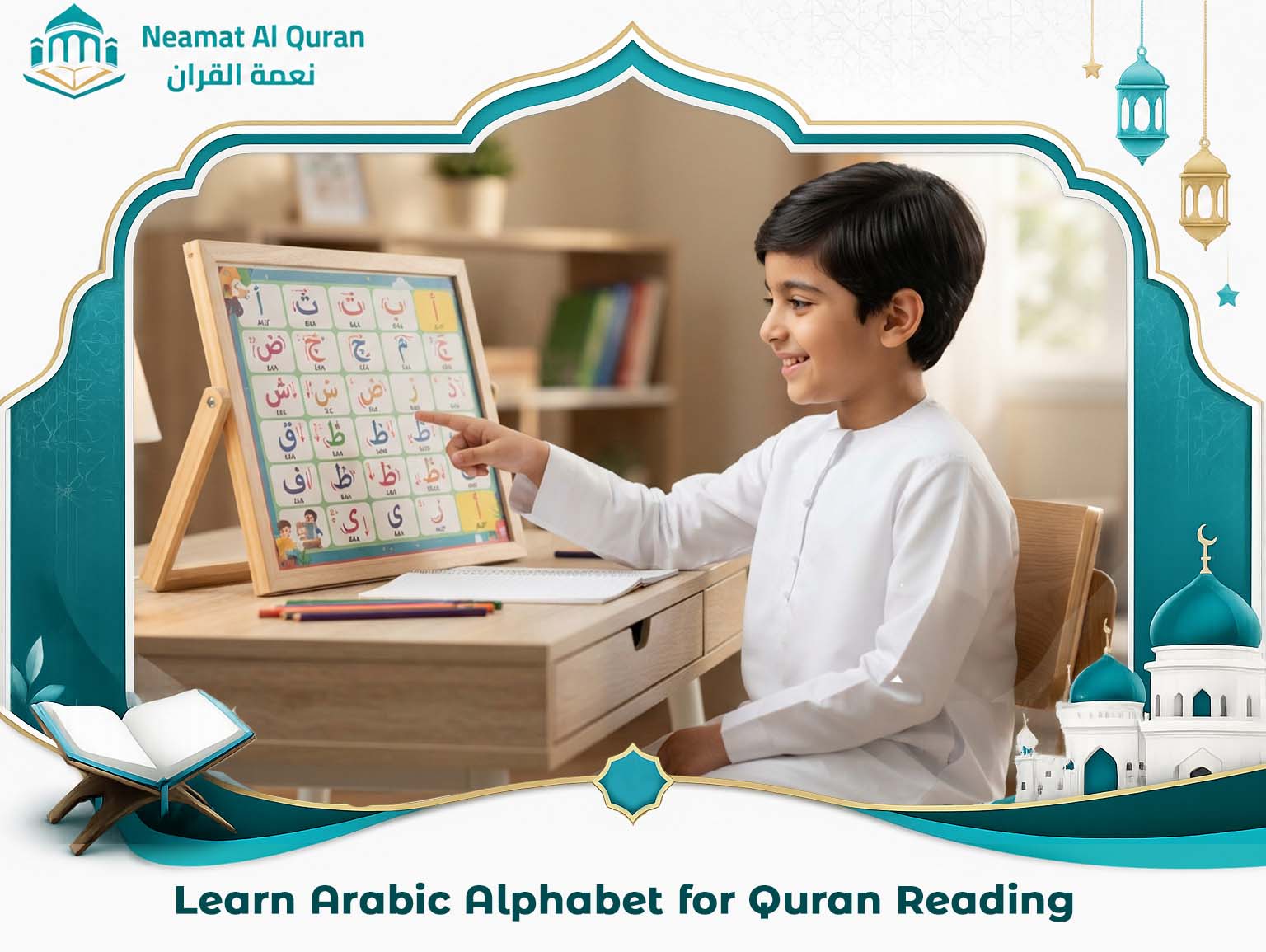 Learn Arabic Alphabet for Quran Reading_