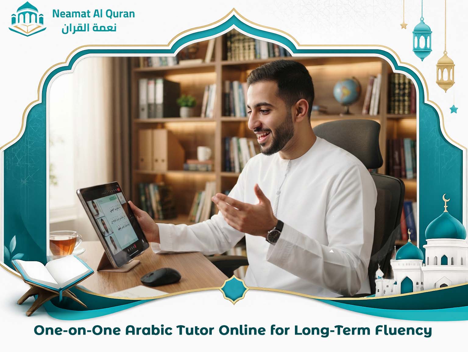 One-on-One Arabic Tutor Online for Long-Term Fluency