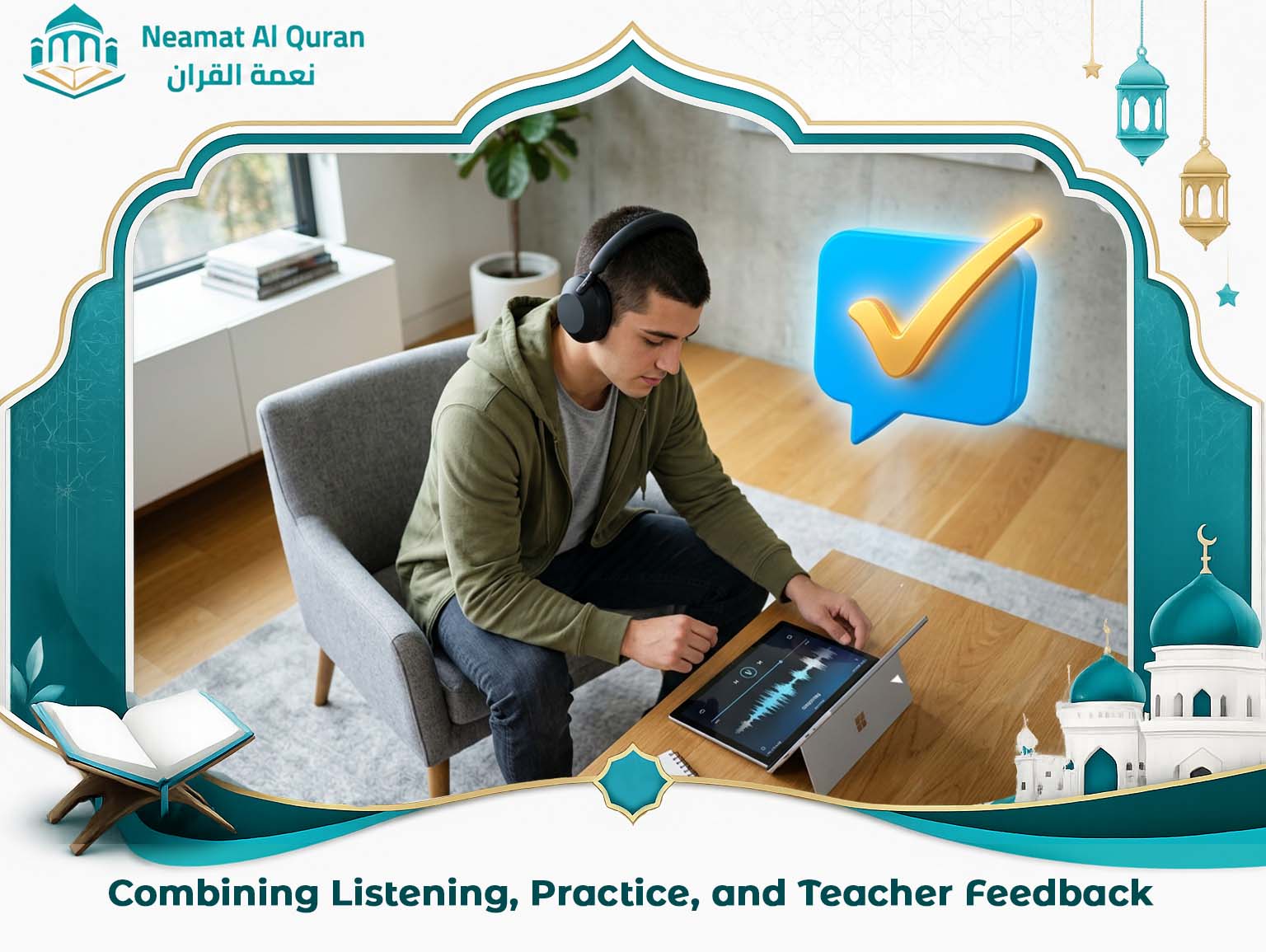 Combining Listening, Practice, and Teacher Feedback