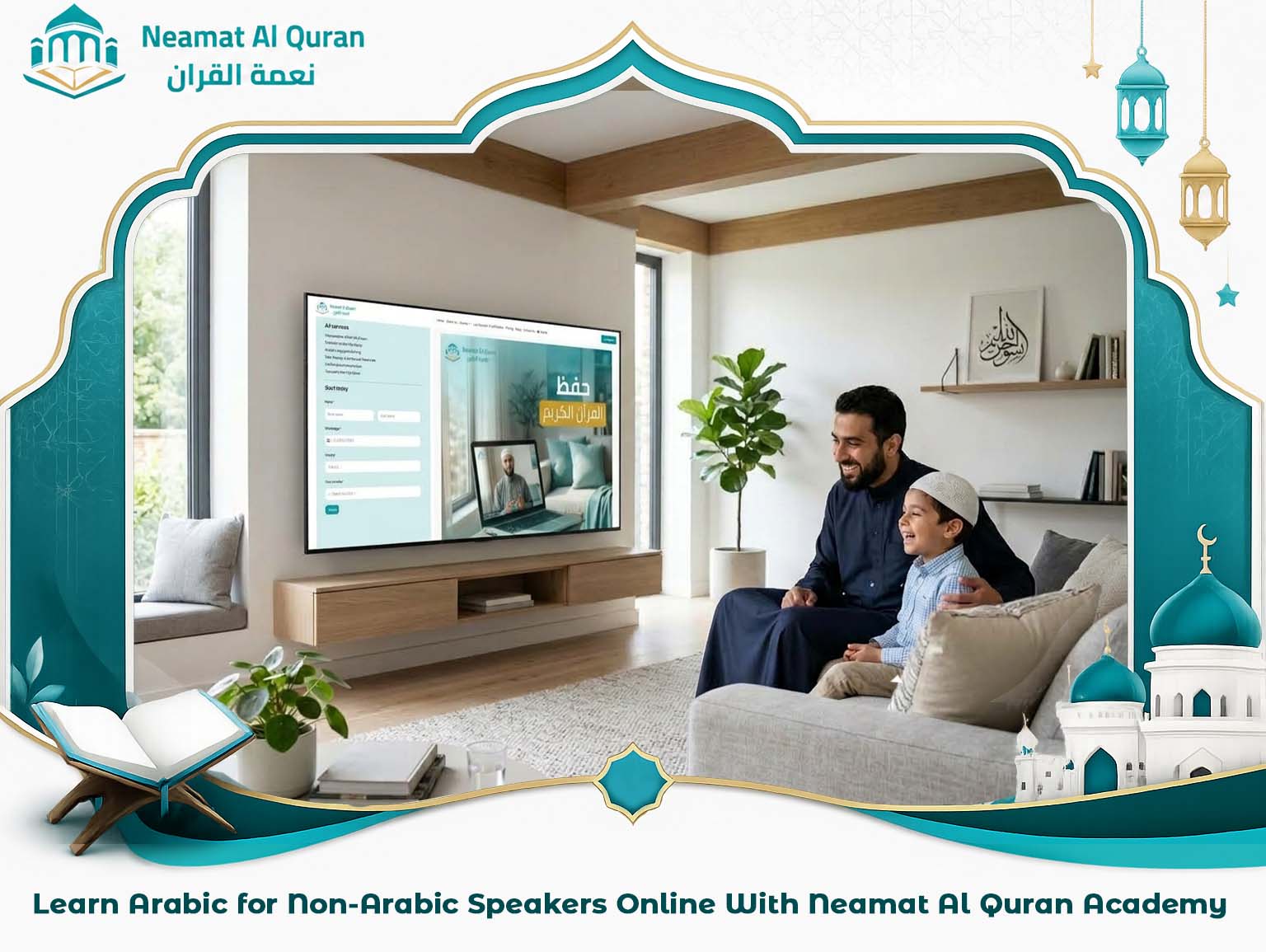 Learn Arabic for Non-Arabic Speakers Online With Neamat Al Quran Academy