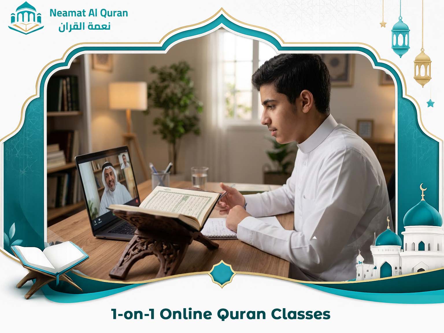 1-on-1 Online Quran Classes