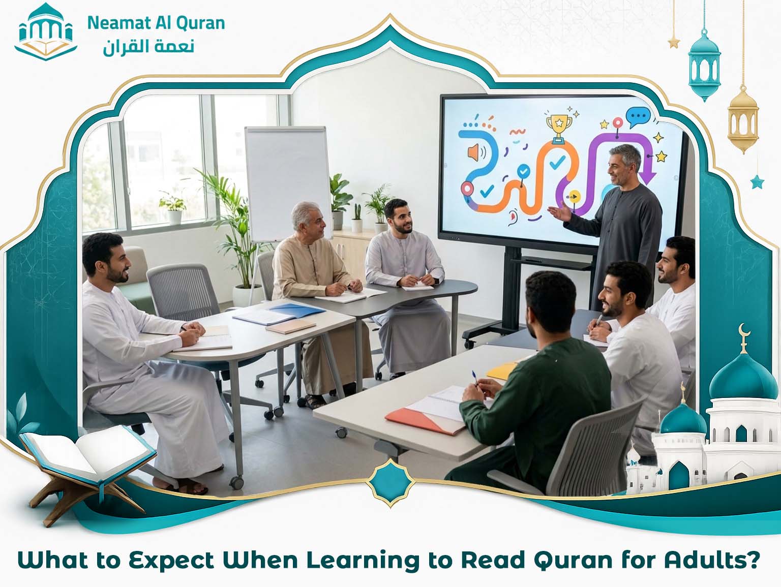 What to Expect When Learning to Read Quran for Adults?